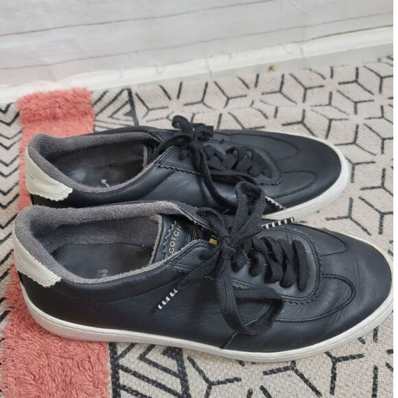 SCOTCH & SODA Plakka Low-Top Sneakers in Black, sz 8.5 - Picture 8 of 16